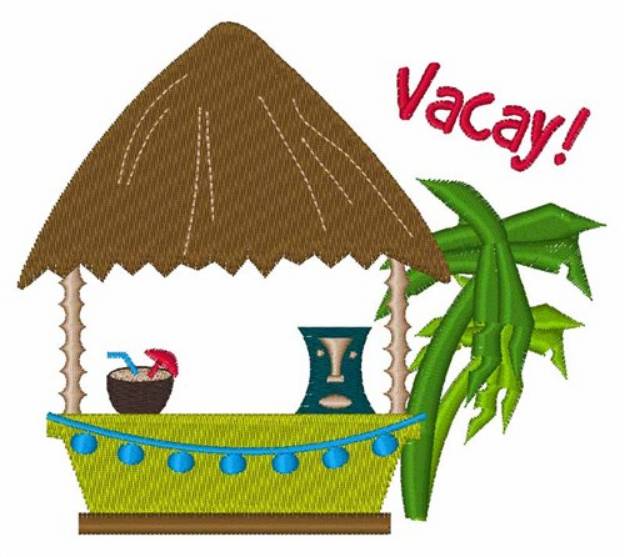 Picture of Vacay! Machine Embroidery Design