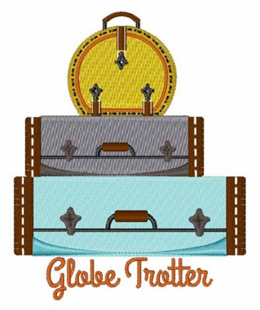Picture of Globe Trotter Machine Embroidery Design