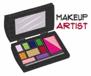 Picture of Makeup Artist Machine Embroidery Design