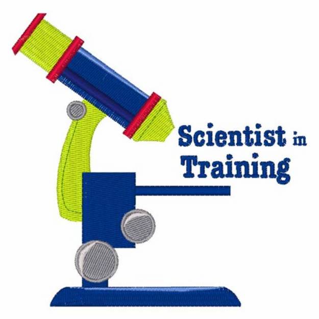 Picture of Scientist In Training Machine Embroidery Design