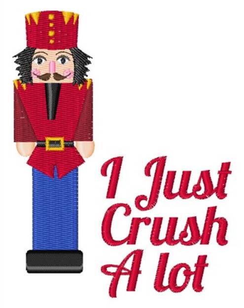 Picture of Crush A Lot Machine Embroidery Design