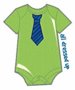 Picture of All Dressed Up Machine Embroidery Design