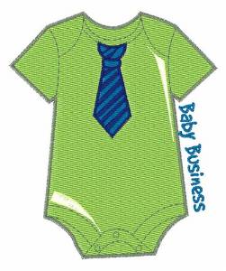 Picture of Baby Business Machine Embroidery Design