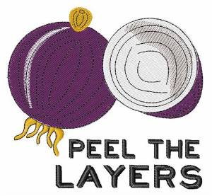 Picture of Onion Layers Machine Embroidery Design