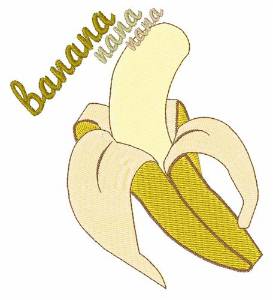Picture of Banana Nana Machine Embroidery Design