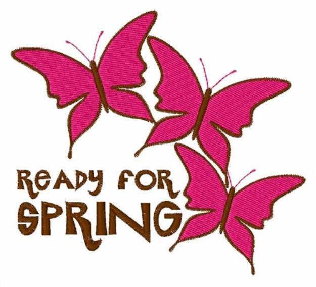 Picture of Ready For Spring Machine Embroidery Design