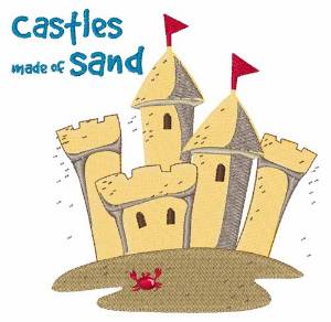 Picture of Castles Made Of Sand Machine Embroidery Design