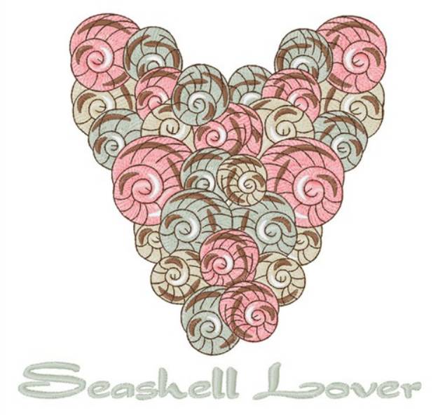 Picture of Seashell Lover Machine Embroidery Design
