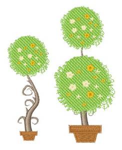 Picture of Topiary Machine Embroidery Design