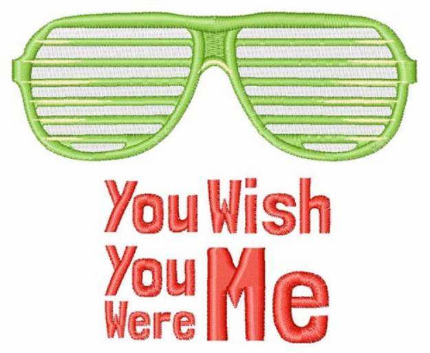 Picture of Wish You Were Me Machine Embroidery Design
