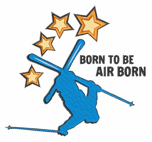 Air Born Machine Embroidery Design