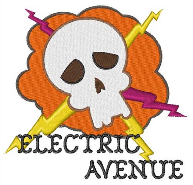 Picture of Electric Avenue Machine Embroidery Design