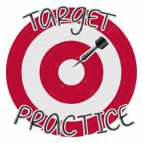 Target Practice Machine Embroidery Design