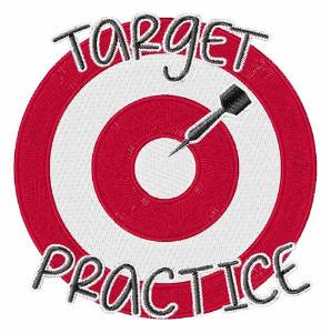 Picture of Target Practice Machine Embroidery Design