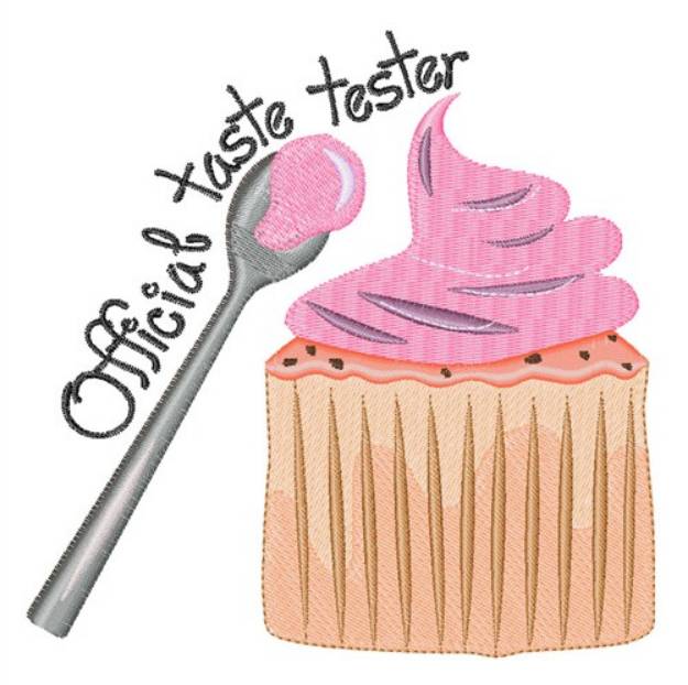 Picture of Taste Tester Machine Embroidery Design