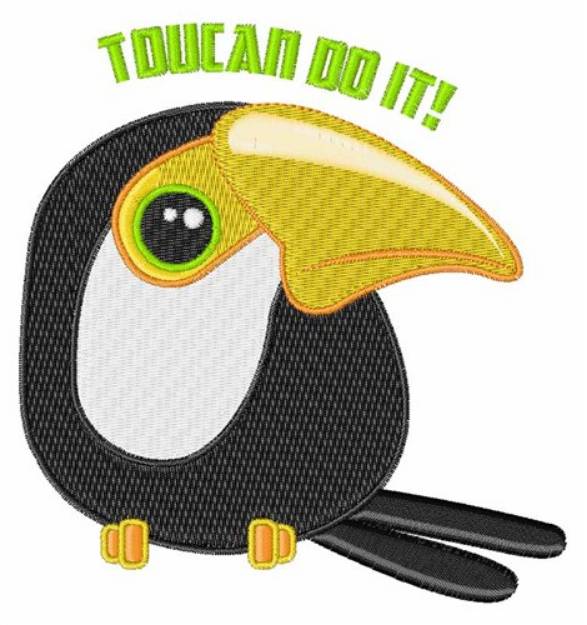 Picture of Toucan Do It Machine Embroidery Design