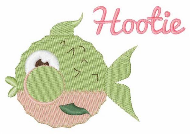 Picture of Hootie Machine Embroidery Design