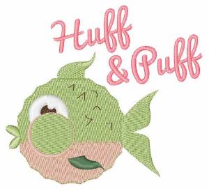 Picture of Huff & Puff Machine Embroidery Design