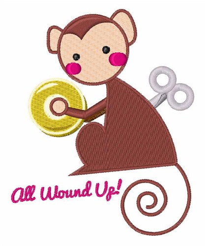 All Wound Up Machine Embroidery Design