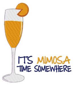 Picture of Mimosa Time Machine Embroidery Design