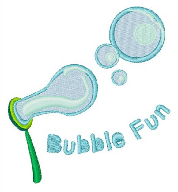 Picture of Bubble Fun Machine Embroidery Design