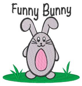 Picture of Funny Bunny Machine Embroidery Design