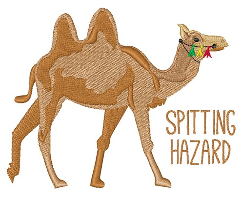 Spitting Hazard Machine Embroidery Design