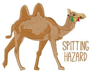Picture of Spitting Hazard Machine Embroidery Design
