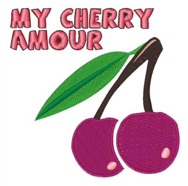 Picture of Cherry Amour Machine Embroidery Design