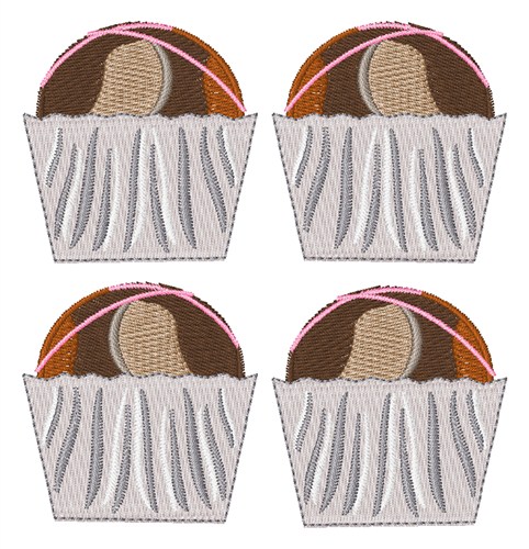 Muffins Machine Embroidery Design