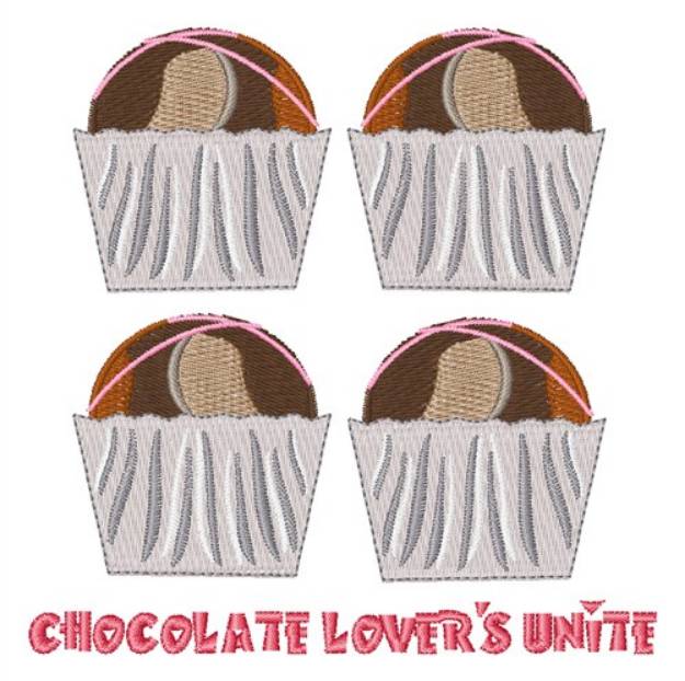 Picture of Chocolate Lovers Machine Embroidery Design