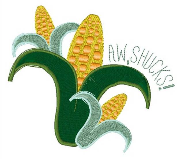 Picture of Aw Shucks Machine Embroidery Design