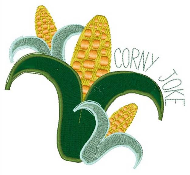 Picture of Corny Joke Machine Embroidery Design