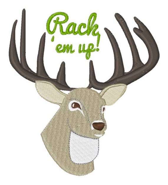 Picture of Rack em Up Machine Embroidery Design