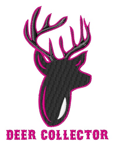 Deer Collector Machine Embroidery Design