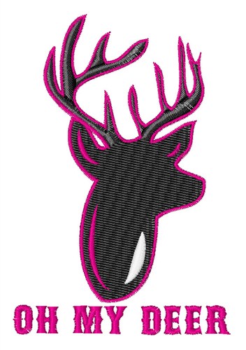 Oh My Deer Machine Embroidery Design