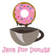 Picture of Java For Donuts Machine Embroidery Design