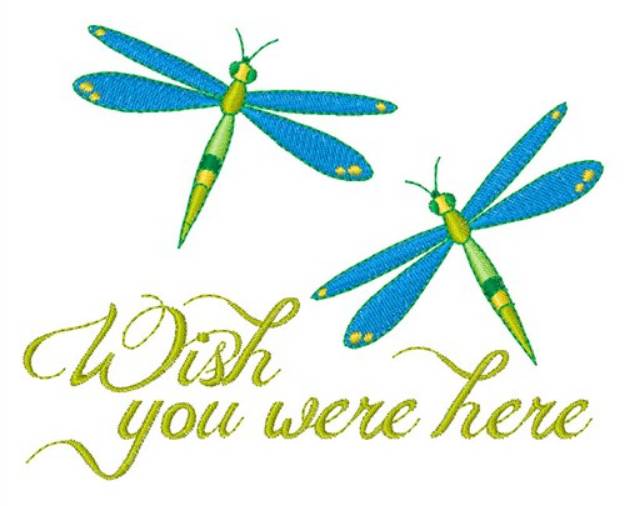 Picture of Wishing Machine Embroidery Design