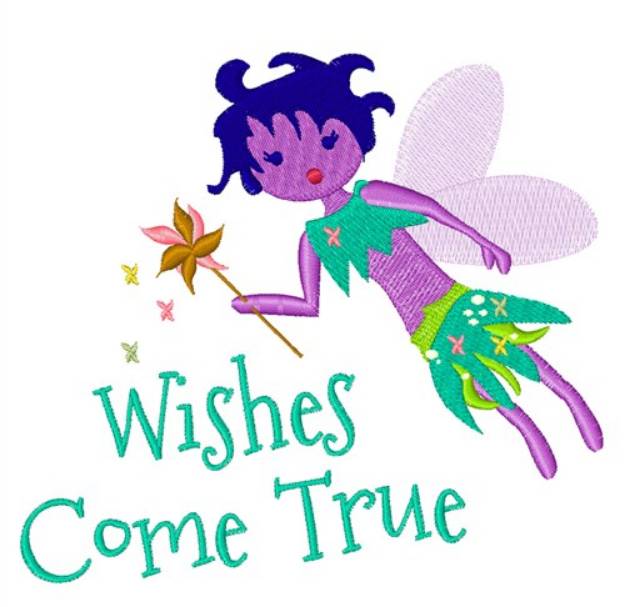 Picture of Wishes Machine Embroidery Design