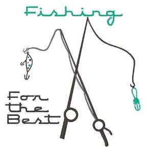 Picture of Fishing For Best Machine Embroidery Design