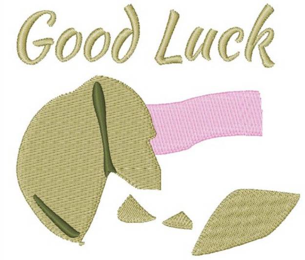 Picture of Good Luck Machine Embroidery Design