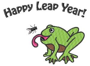 Picture of Leap Year Machine Embroidery Design