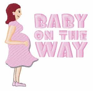 Picture of Baby On the Way Machine Embroidery Design