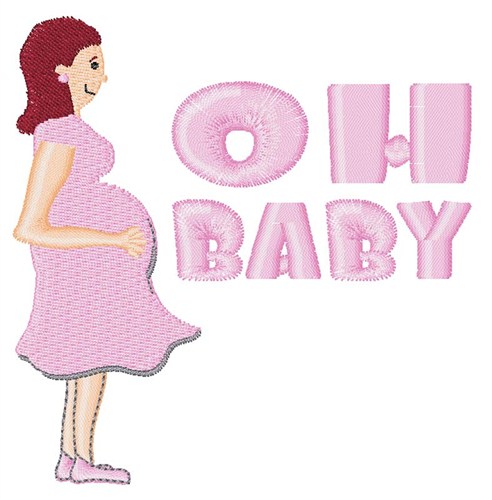 Oh Baby Machine Embroidery Design