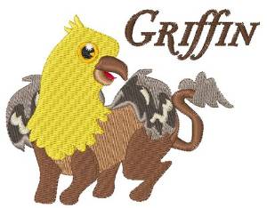 Picture of Griffin Machine Embroidery Design