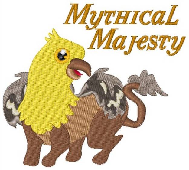 Picture of Mythical Majesty Machine Embroidery Design