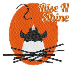 Picture of Rise N Shine Machine Embroidery Design