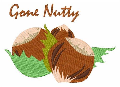 Get Nutty Machine Embroidery Design