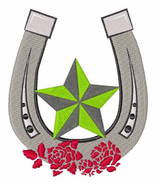 Picture of Lucky Star Machine Embroidery Design