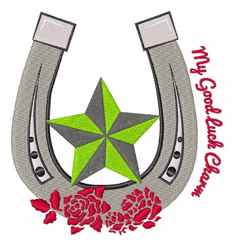 Good Luck Charm Machine Embroidery Design